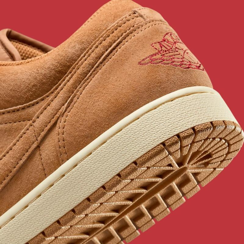 Nike Air Jordan 1 Low Flax Varsity Red HV4089-200 Men'S Shoes Athletic Sneaker NEW