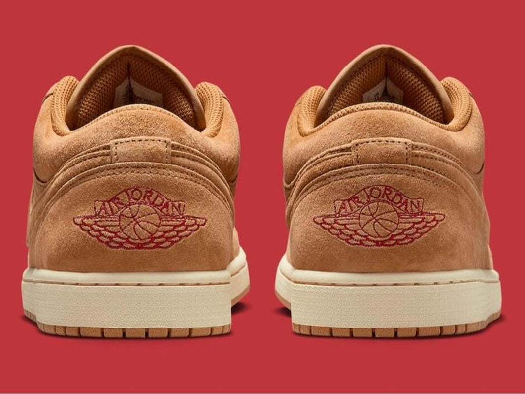 Nike Air Jordan 1 Low Flax Varsity Red HV4089-200 Men'S Shoes Athletic Sneaker NEW